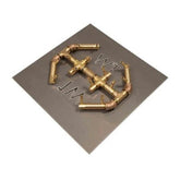 Octagonal Brass Burner/Square Plate - CFBO180